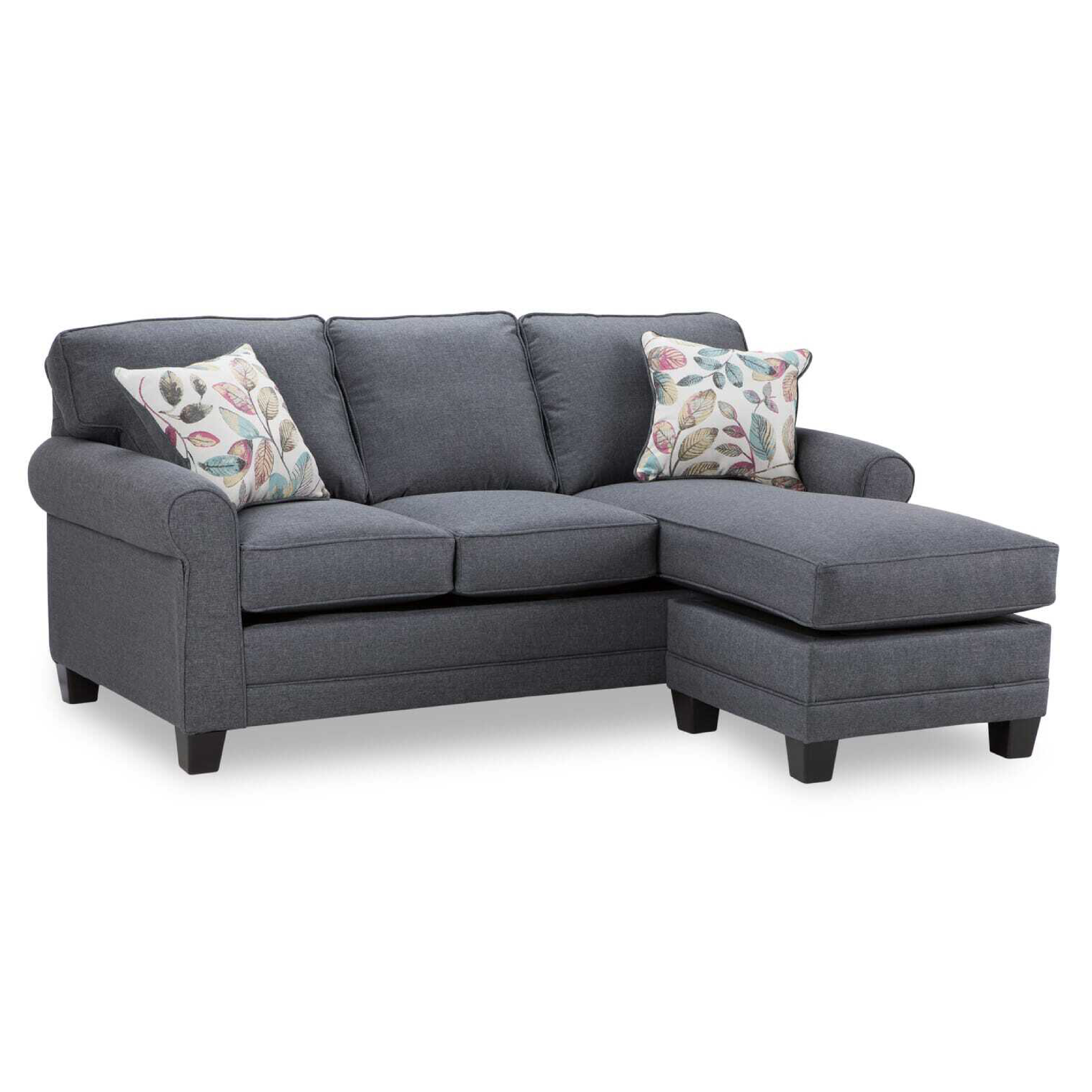 Addington Co Sheffield Left-Facing or Right-Facing Sectional Sofa with Chaise Ottoman